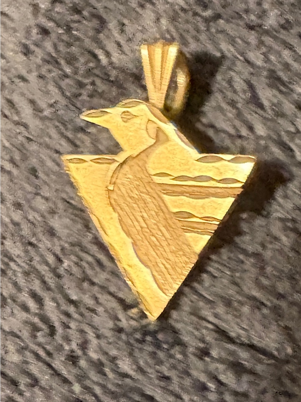 14kt Gold Vintage Pittsburgh Penguins Michael Anthony Charm